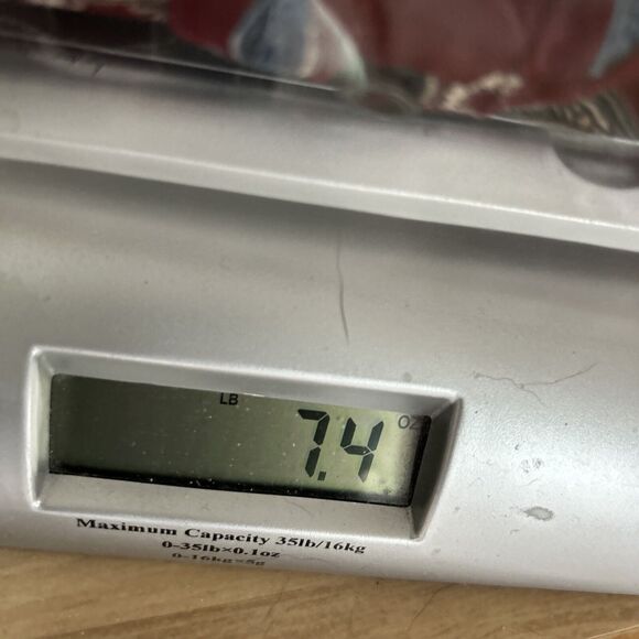 LUCKY BRAND Floral Boho Top Womens Medium Red High Low V Neck Popover Dark Fall - Picture 12 of 12